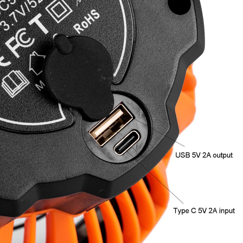 QUINTON Quạt Không Dây Sạc Usb Kèm Điều Khiển Từ Xa Tiện Dụng