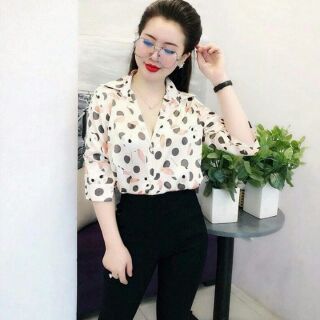 Áo sơ mi nữ hình thú