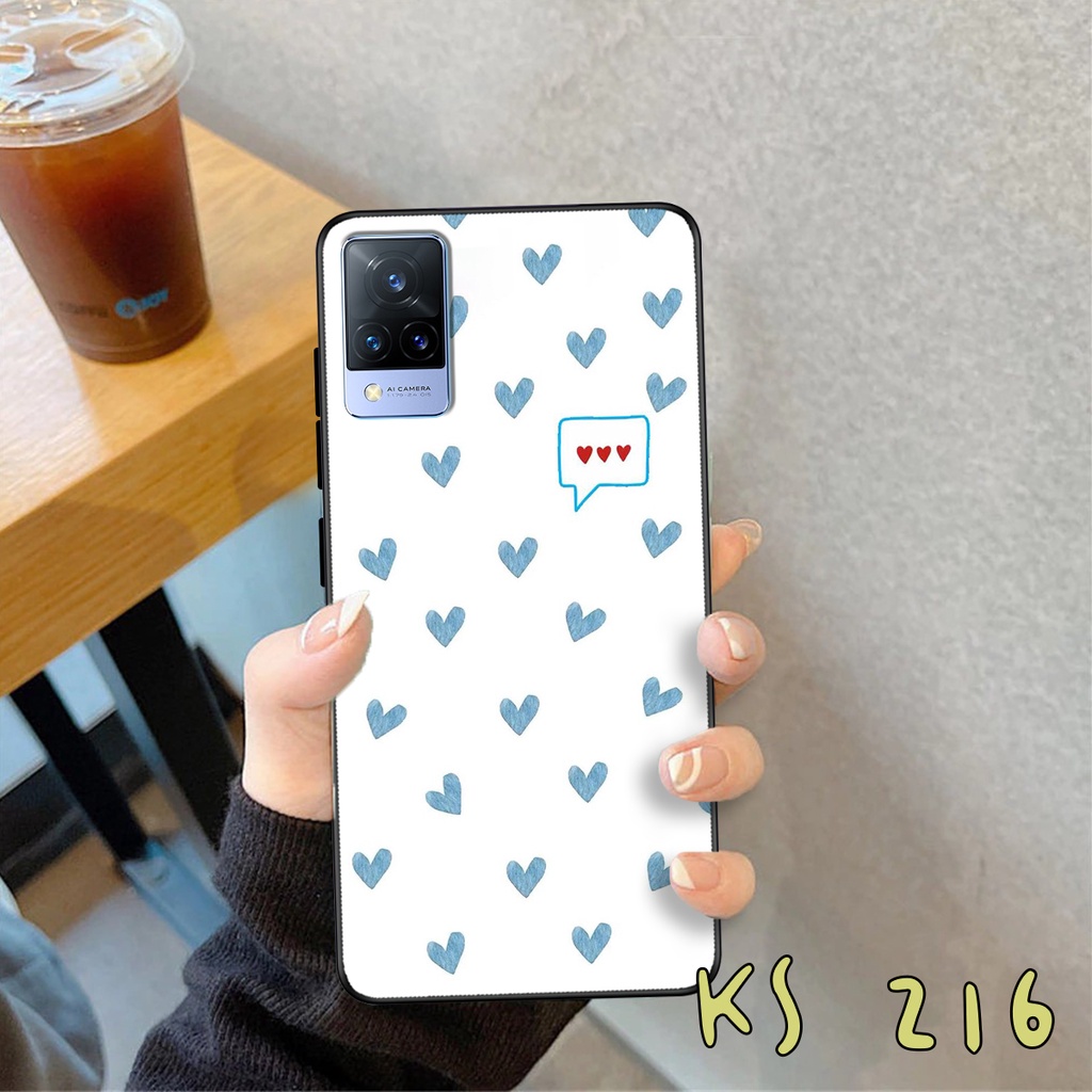 Ốp lưng Vivo V20 - Vivo V20e - Vivo V21 - Ốp in hình Trái tim  siêu dễ thương