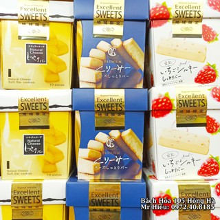 [Hỏa Tốc] Bánh Excellent Sweets Nhật Bản 10 cái