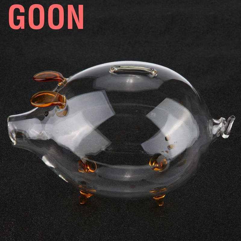GOON Ống Heo Tiết Kiệm Thủy Tinh Cho Bé