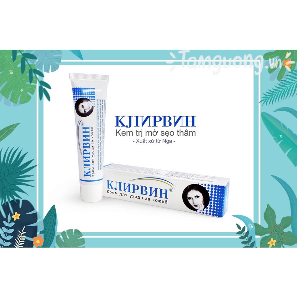 Kem Giảm Ngừa Sẹo Thâm Và Sẹo Do Mụn Nga Klirvin