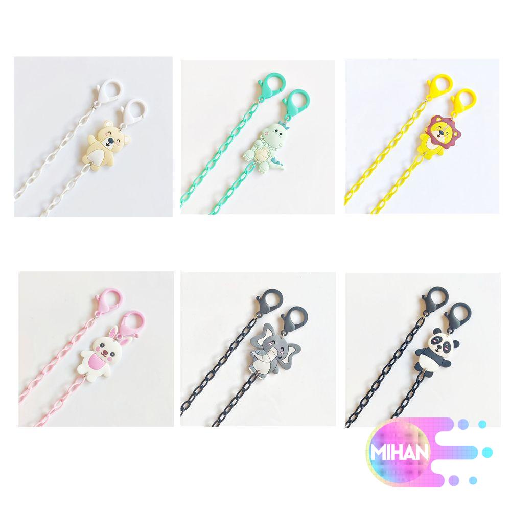 Dây đeo MIHAN1 gắn kính mắt/khẩu trang chống thất lạc họa tiết hoạt hình bằng acrylic