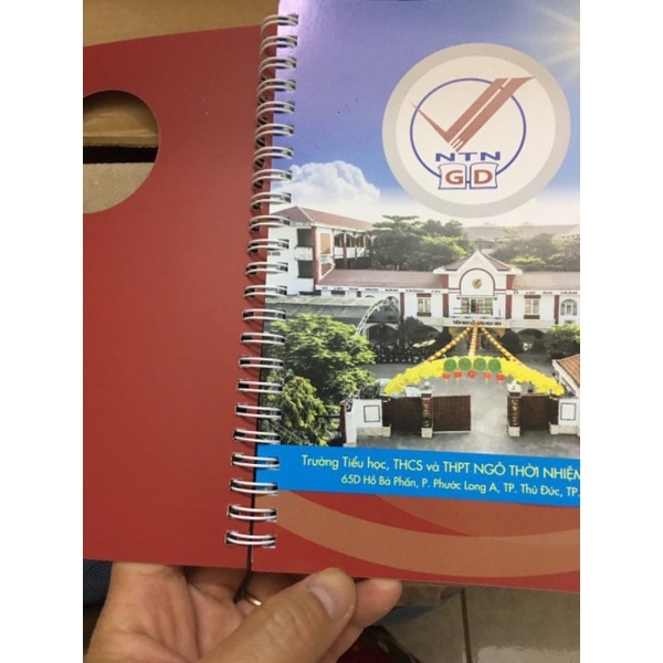 Thanh lý sổ lò xo 200 trang giấy đẹp