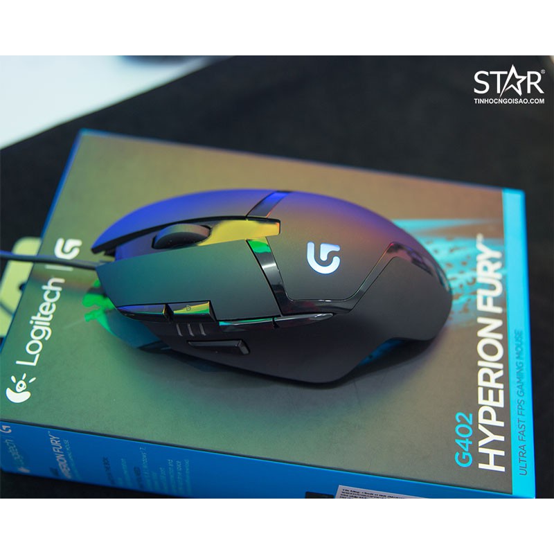 [FREESHIP] CHUỘT GAMING LOGITECH G402 (Hyperion Fury Optical Gaming) (HÀNG CÔNG TY)