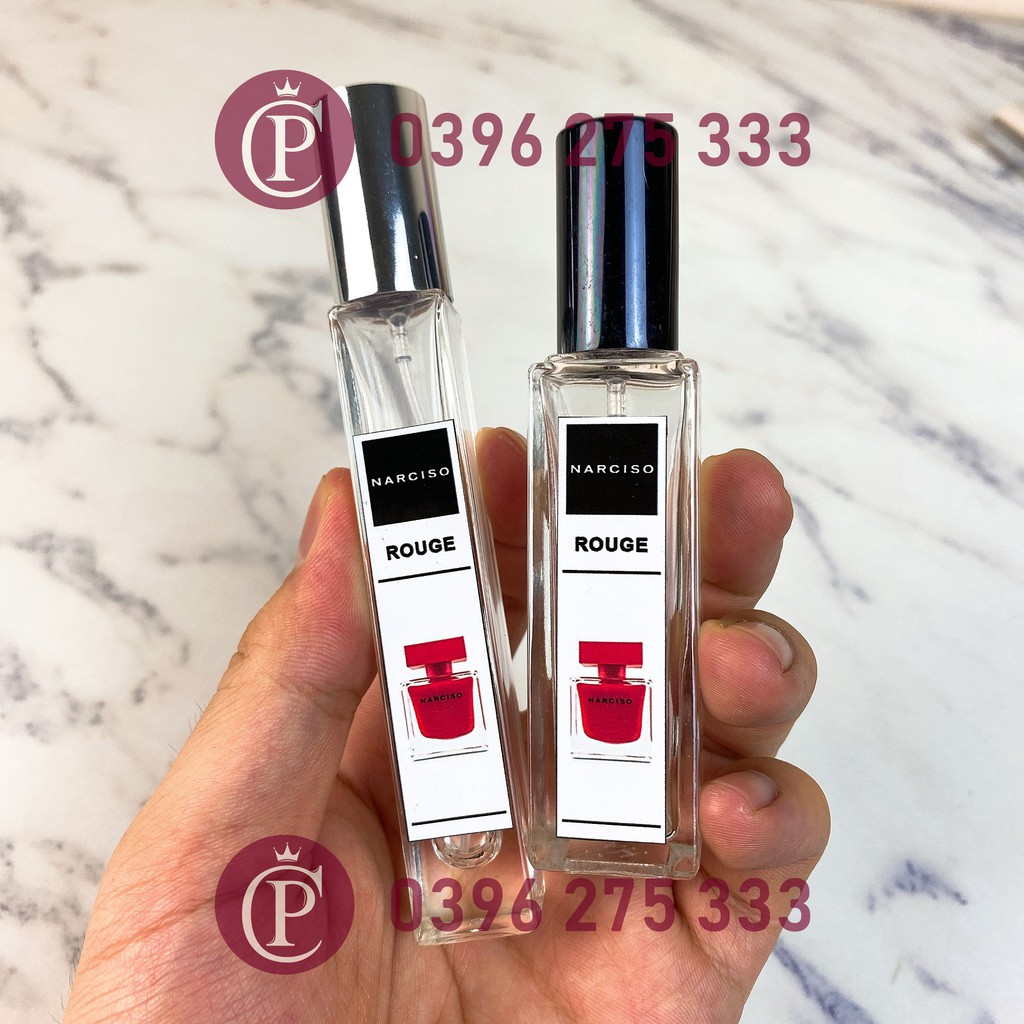 Tem dán lọ chiết nước hoa loại DÀI - Dạng ẢNH -