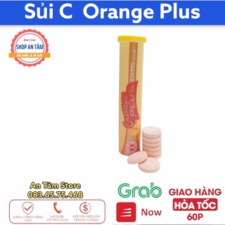 Sủi cam Orange plus bổ sung vitamin C cho cơ thể (tuýp 20v)