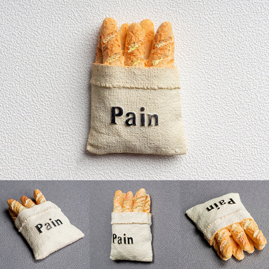 Bánh Mì Cà Chua Giả Bằng Nhựa Resin Sống Động Chống Thấm Nước Dùng Trang Trí Nhà Cửa