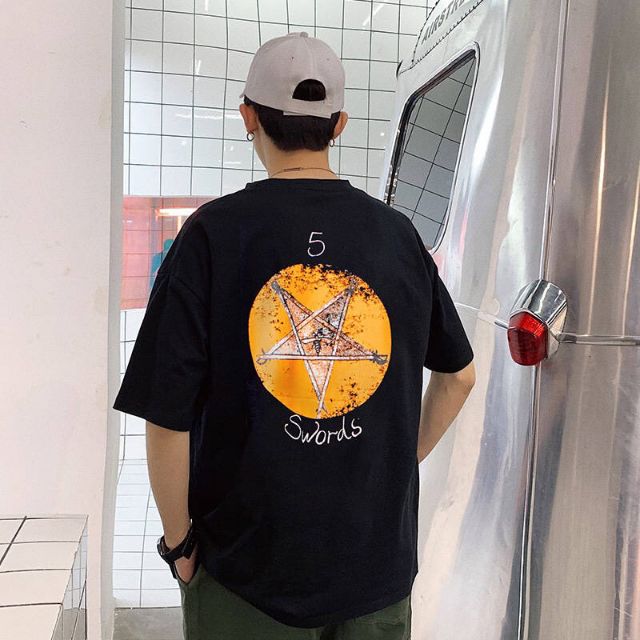 Áo thun tay lỡ 5 sao Swords🤩🤩🤩🤩