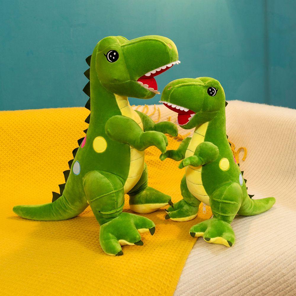 REBUY1 Khủng Long Tyrannosaurus Rex Nhồi Bông Hoạt Hình Trang Trí Giường Ngủ / Văn Phòng / Tiệc Cưới / Sinh