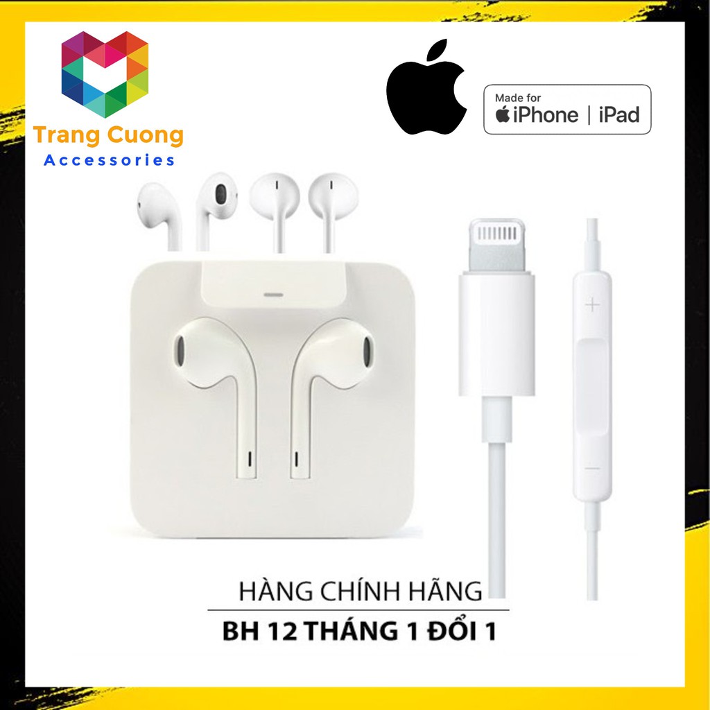 [🔥CHÍNH HÃNG🔥] Tai nghe iPhone 7 / 7Plus / 8 / 8Plus /X/XsMax Cam kết zin chính hãng - Bảo hành 12 tháng