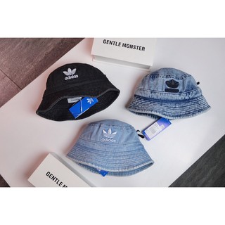 [Full tag code] Mũ Bucket Adidas - vải thô 3 màu