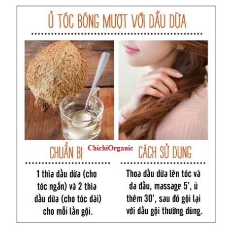 Dầu Dừa Nguyên Chất Dưỡng Môi Dưỡng Tóc Vietcoco  - Chai Pet