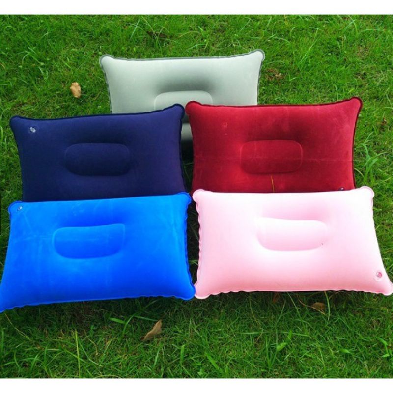 Gối hơi du lịch tựa lưng hình chữ nhật 38x24cm