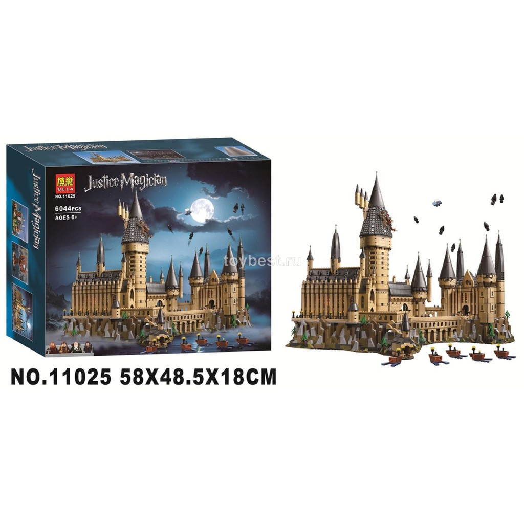 Lego - Lepin 16060 , Bela 11025 ( Xếp hình học viện Hogwarts Castle 6044 mảnh )