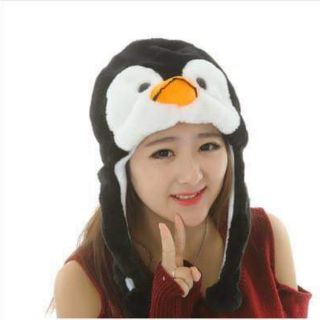 Mũ gấu tai chim cánh cụt Hàn Quốc