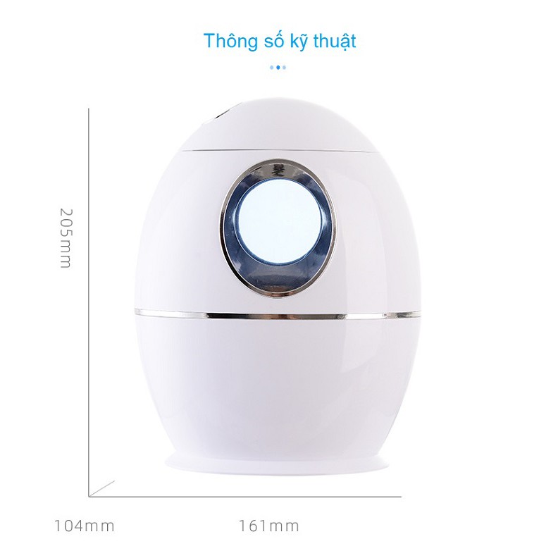 Máy tạo độ ẩm mini trong ô tô, trong phòng M188 - 380 ML