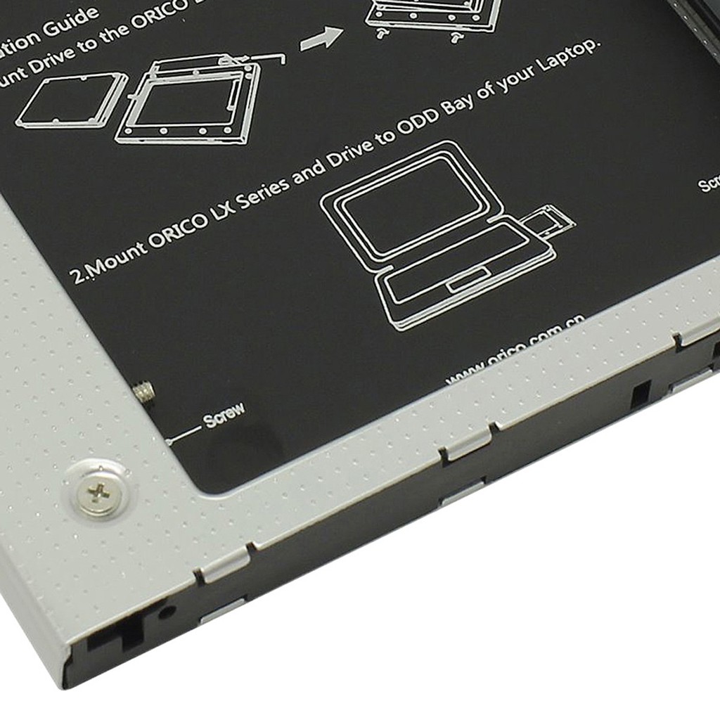 Thiết bị kết nối ổ cứng laptop Caddy Bay SATA 12.7mm SATA 3 Orico  -