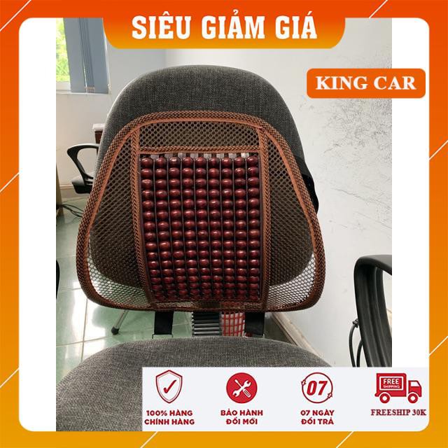 Đệm lưới tựa lưng, massage lưng cho ghế văn phòng, ghế xe hơi, tránh nhức mỏi lưng eo - Shop KingCar