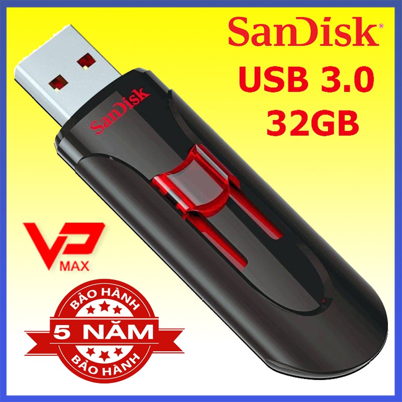 Usb 3.0 32gb Sandisk Cz600 Cz73 tốc độ 130Mb/s bh 5 năm