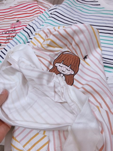 Xả hàng - ÁO NỈ KẺ CHẤT CỰC ĐẸP FR1200 - NhiNhiShop | BigBuy360 - bigbuy360.vn