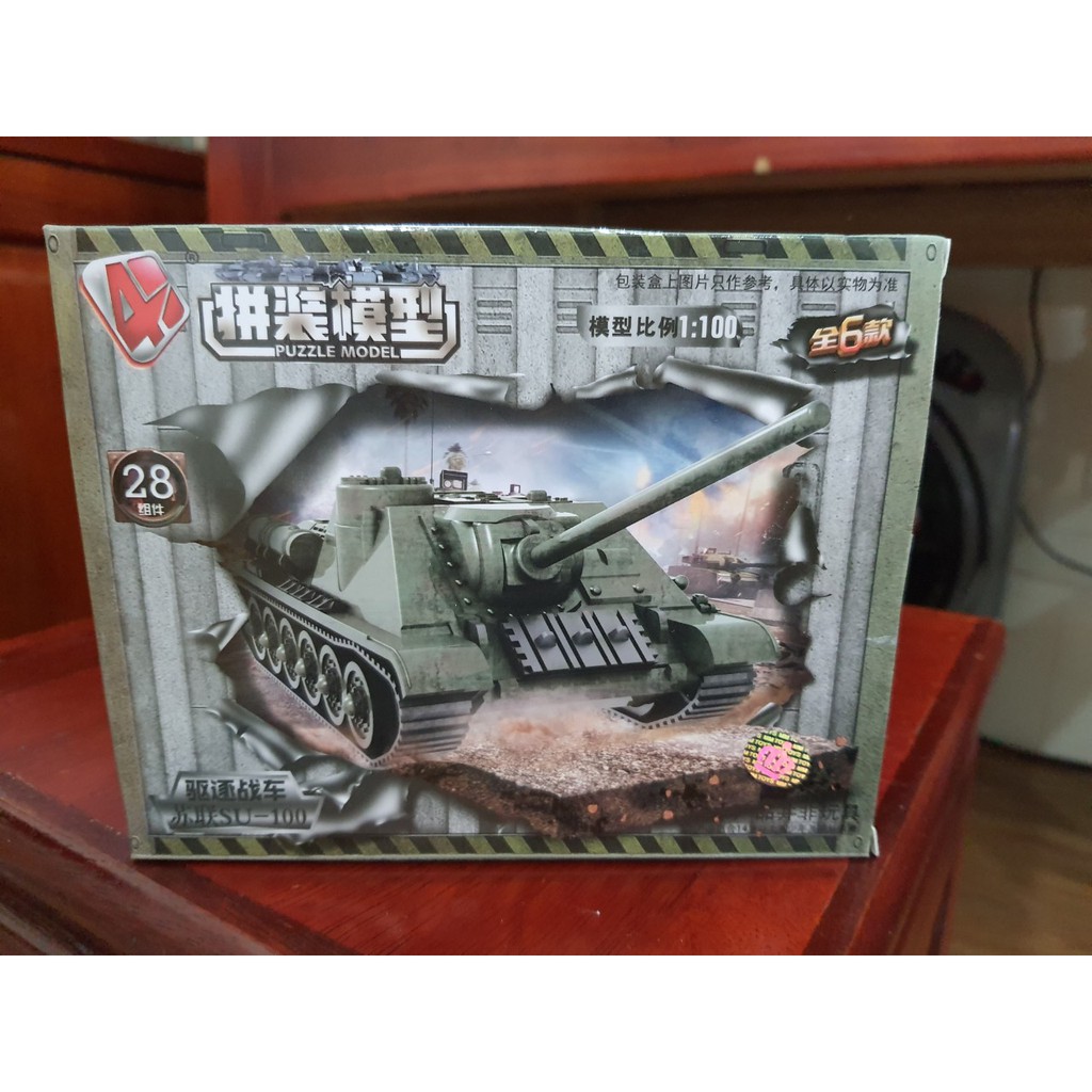 Mô hình quân sự 4D 1/72 Modern Tank Vehicle phù hợp với Domain Base Diorama