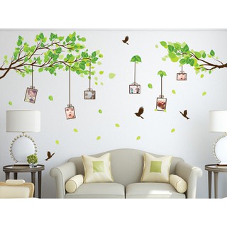 Decal Dán Tường Cành Cây Khung Ảnh