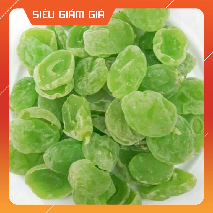 Ô mai đào xanh xí muội ngon giòn - 500gram