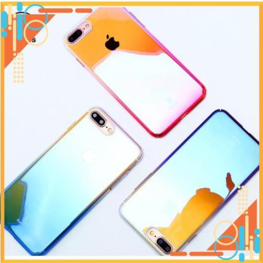 ốp lưng Baseus Glaze đổi màu IPhone 8 plus - Tặng kính cường lực