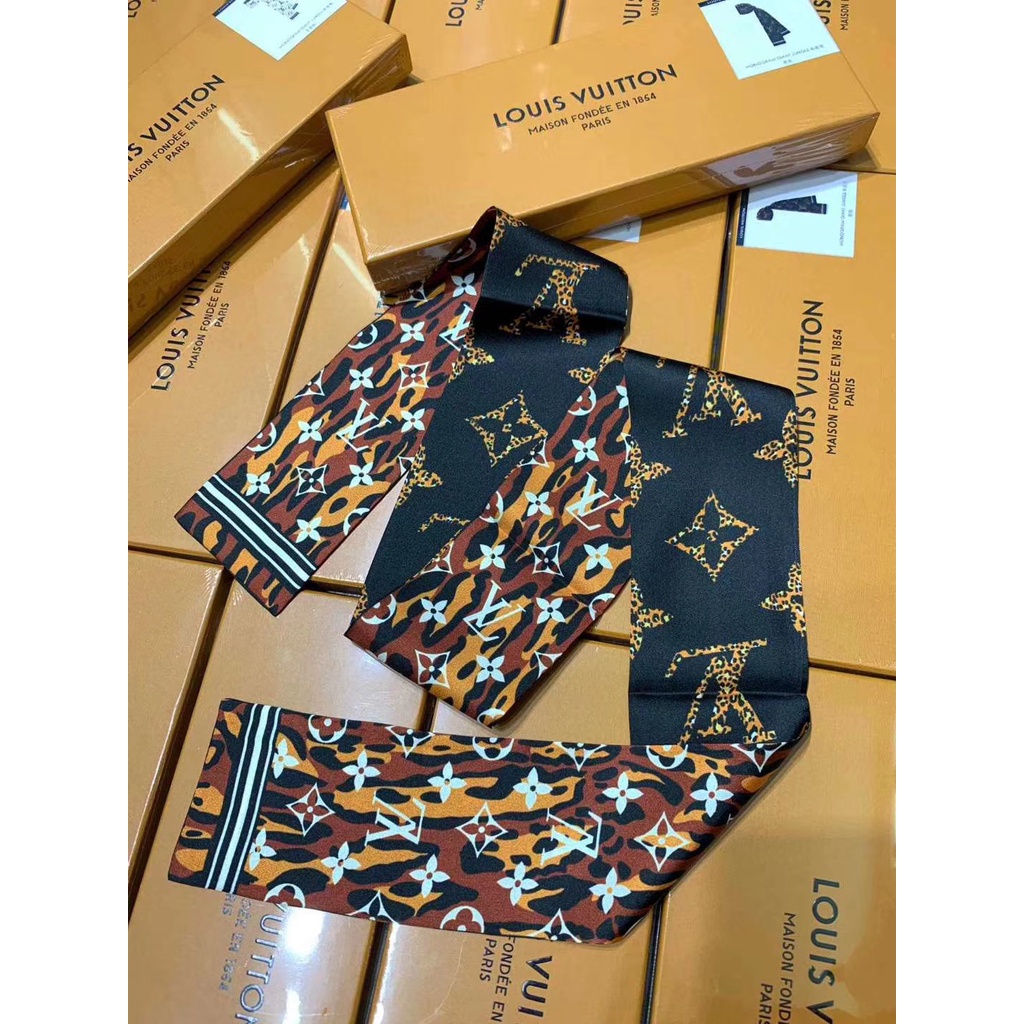 Khăn Choàng Cổ / Xách Tay Bằng Ruy Băng Lụa Thời Trang Mới Cho Nữ