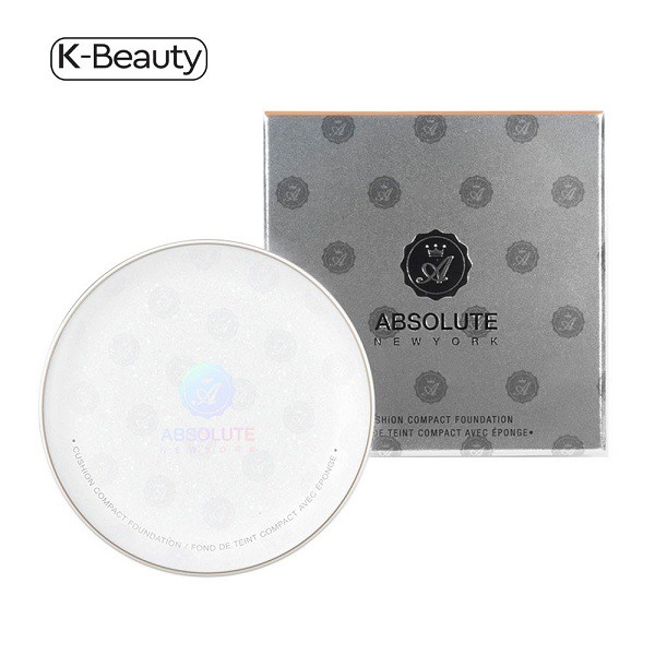 Bộ trang điểm nền trong veo Absolute New York [Cushion siêu mịn + Má hồng 2 màu]