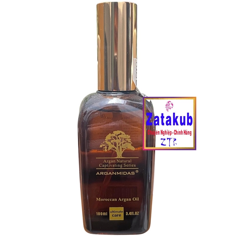 ✅✅Tinh dầu Arganmidas phục hồi tóc hư tổn khô xơ 100ml