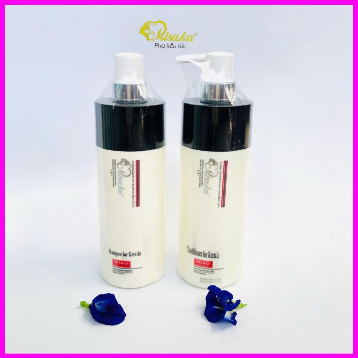 Dầu Gội và Xả MISAKA , Chính hảng 100% , giúp phục hồi tóc , tóc khỏe mạnh suông mượt , ngăn rụng tóc