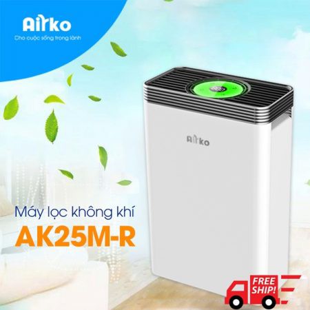 Máy lọc không khí Airko AK25M-R diện tích phòng 15-25m2 nhập khẩu Hàn Quốc bảo hành chính hãng 12 tháng