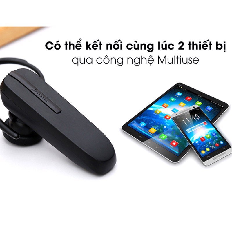 Tai Nghe Đàm Thoại Bluetooth, Tích Hợp Khử Ồn, Thời Gian Sử Dụng 11 Giờ Jabra Talk 5 - Hàng Chính Hãng