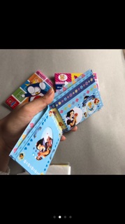 Ví giấy cho bé