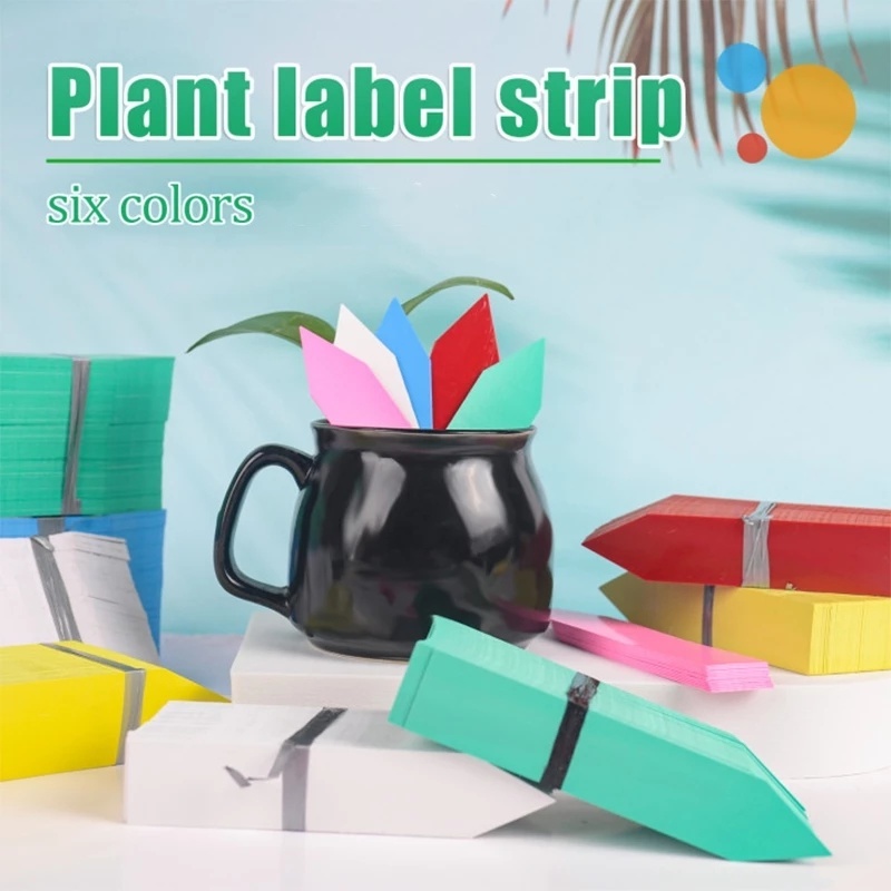 Bộ 100 Thẻ Phân Loại Cây Trồng Bằng Nhựa Siêu Bền Di Động Đa Năng Tiện Dụng Cho Sân Vườn