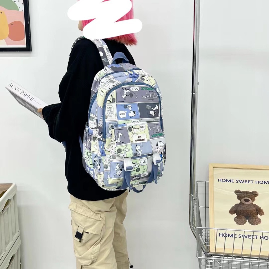 Balo Nữ Thời Trang Hàn Quốc Phong Cách Ulzzang Dễ Thương Đựng Laptop Chống Thấm Nước Dùng Đi Chơi Đi Học R5549