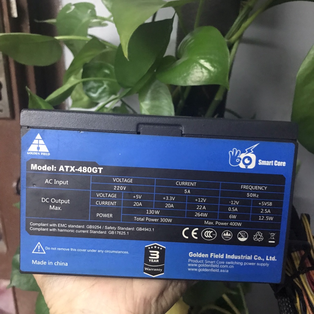 Nguồn PC Ximatek X-CALIBRE 300W Antec 300w bao đẹp