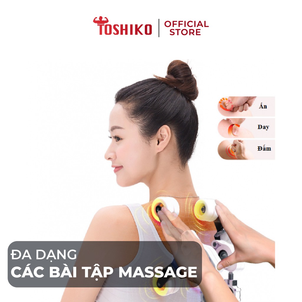 Ghế massage toàn thân Toshiko T65 bảo hành 6 năm - massage toàn thân cao cấp giúp thư giãn, giảm đau xương khớp