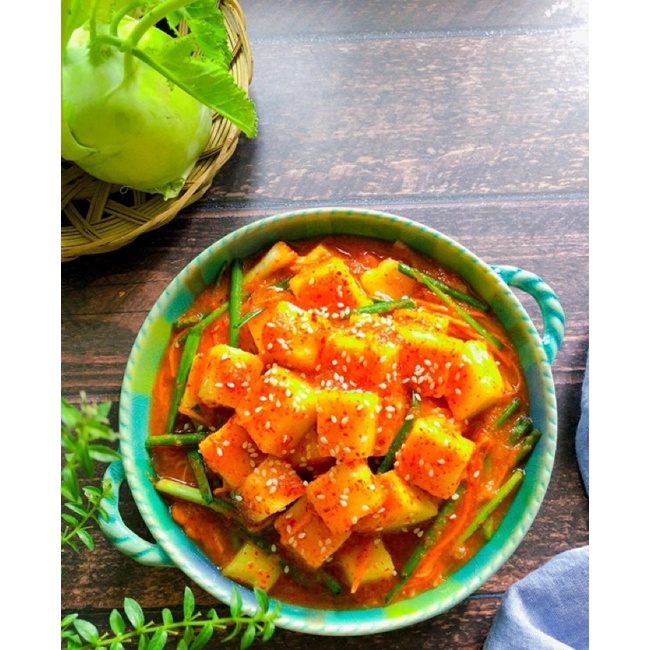 1kg kim chi su hào, kim chi ngon nhà làm