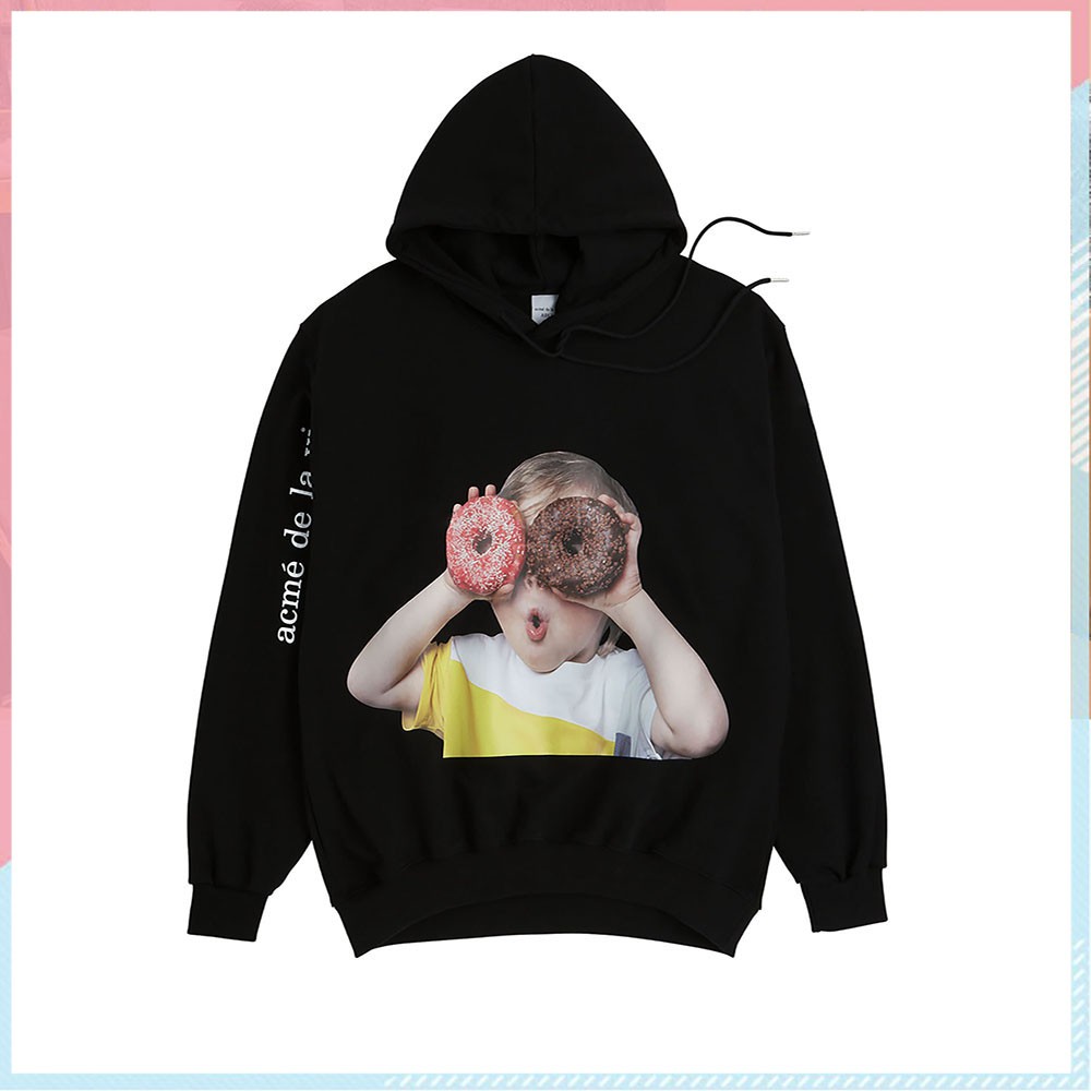 ÁO HOODIE ADLV Baby Face Donut ÁO SWEATER CHẤT NỈ COTTON UNISEX (M1-2)