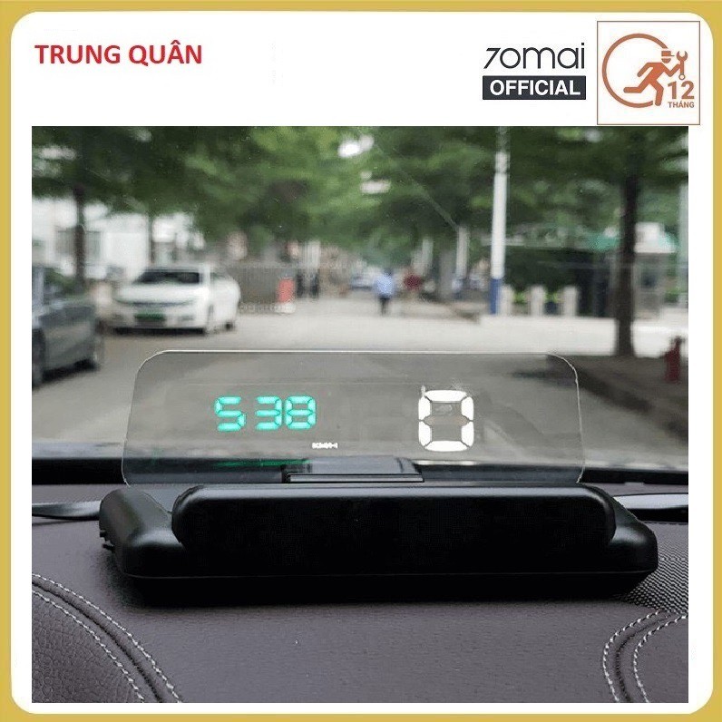 HUD hiển thị tốc độ kính lái C500( OBD2) + C500s ( GPS)