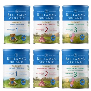 Combo 3 lon Sữa Công Thức Hữu Cơ Bellamy’s Organic Số 3 - 900g