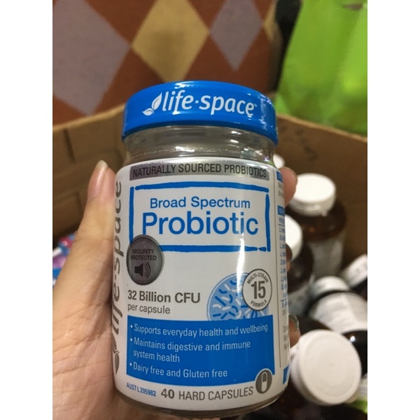 Men Vi Sinh - Bổ Sung Lợi Khuẩn cho người lớn - Lifespace broad spectrum Probiotic - Hàng mờ date