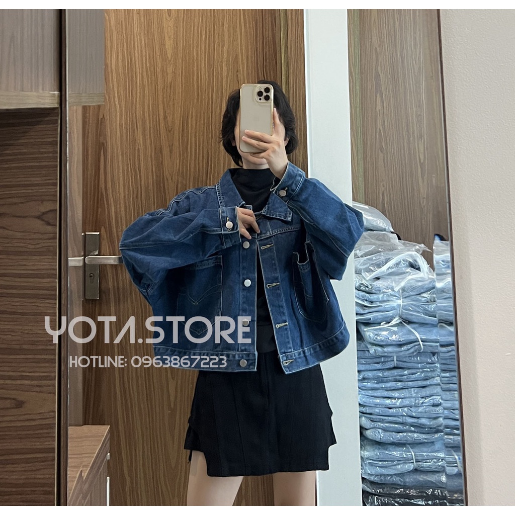 Áo khoác jeans ngắn - KB34