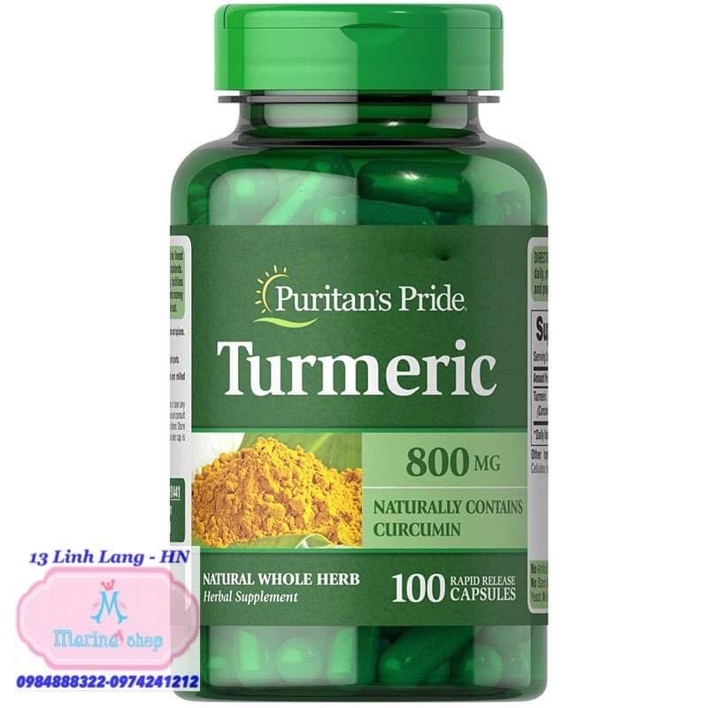 ( Hàng Mới Về ) Tinh bột nghệ Tumeric Curcumin