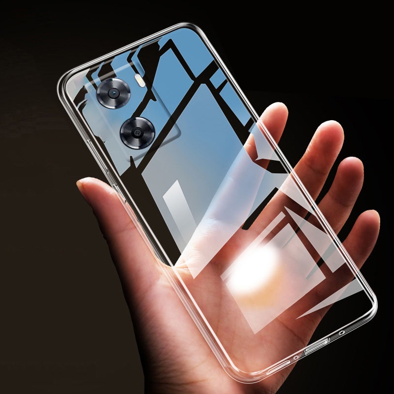 Ốp Điện Thoại Silicon TPU Mềm Trong Suốt Siêu Mỏng Bảo Vệ Camera Cho Oppo A57 4G/A77 5G/A96 4G/A76 A57A77 2022