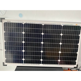Tấm Pin Mặt Trời 50W Mono hãng Solar Fancy loại 9 đường hàn, hàng chính hãng.