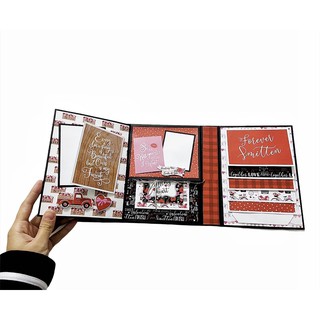 Album ảnh scrapbook ( đã bao gồm giá ảnh)